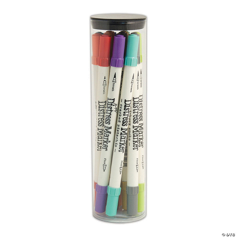 Tim Holtz Distress Marker Tube Set-12 | Oriental Trading