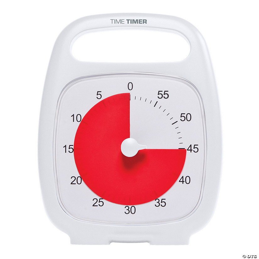 Time Timer PLUS, 60 Minute Timer, White Image
