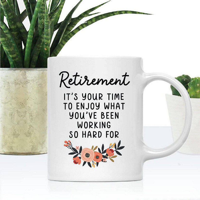 Time To Enjoy Retirement Coffee Mug Image