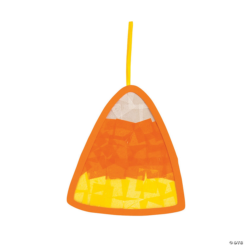 Tissue Paper Candy Corn Craft Kit - Discontinued