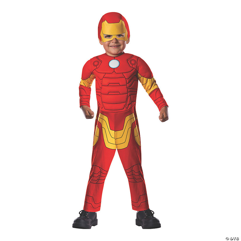 Toddler Boy&#8217;s Deluxe Muscle Chest Iron Man&#8482; Costume Image