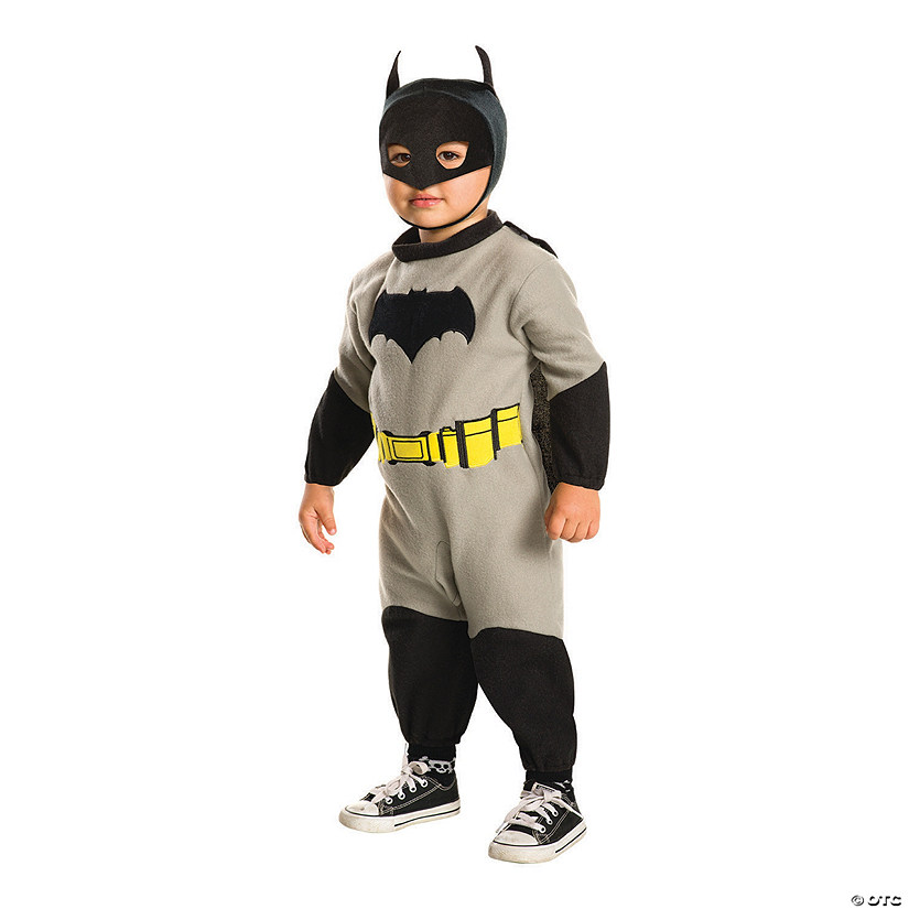 Toddler Boy's EZ-On Romper Batman Costume Image