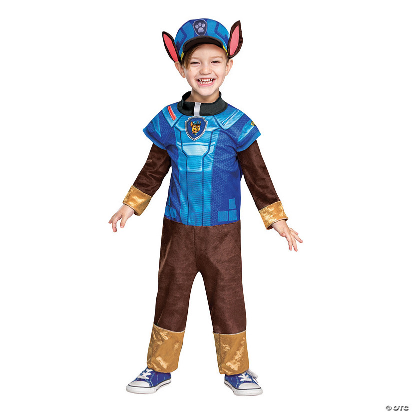 Toddler Classic Paw Patrol&amp;#8482; Chase Jumpsuit Costume Image