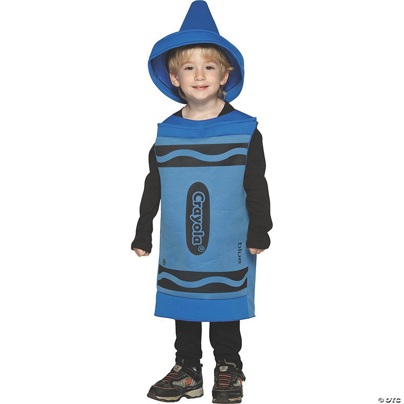 Toddler Crayola&#174; Blue Crayon Costume - 3T-4T Image
