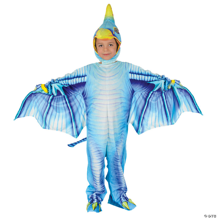 Toddler Dark Blue Pterodactyl Costume Image