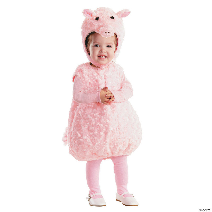 Toddler Girl&#8217;s Cute Piglet Costume - 2T-4T Image