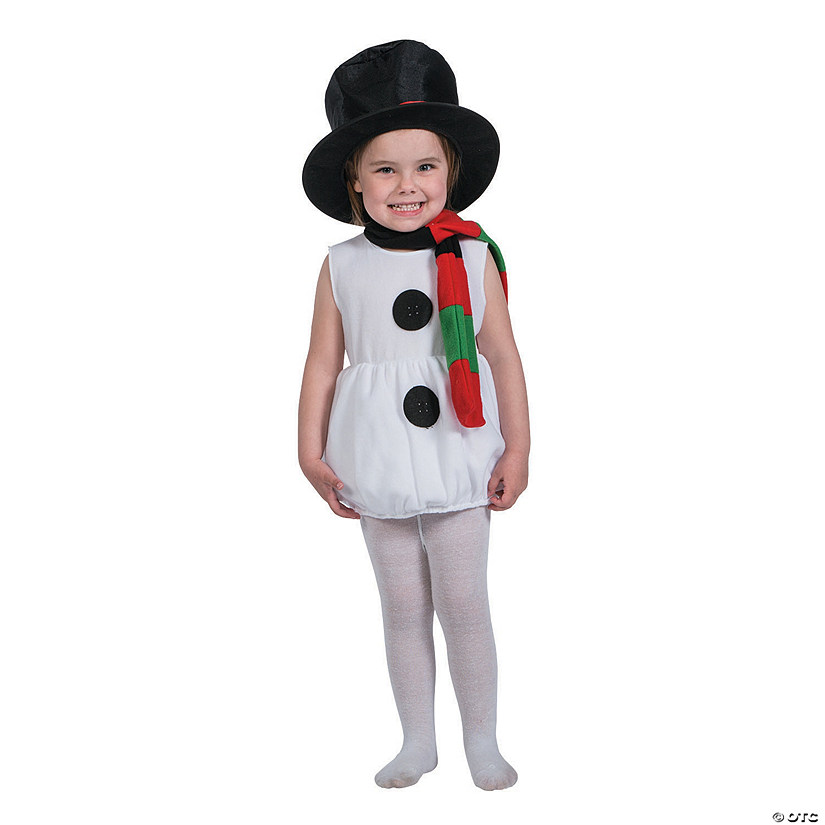 Toddler Girl’s Snowman Costume - 3T-4T - Discontinued