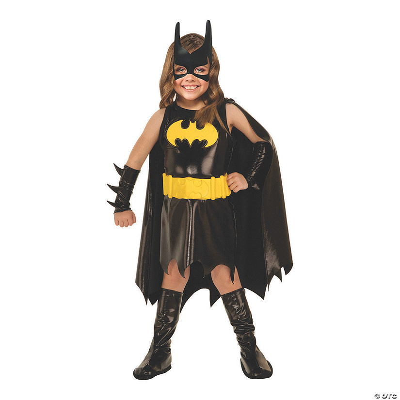 Toddler Girl's Batgirl Halloween Costume Image
