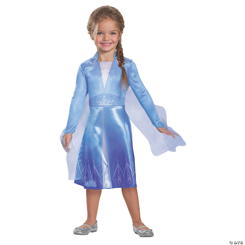 Toddler Girl's Classic Disney's Frozen II Elsa Costume - 3T-4T ...