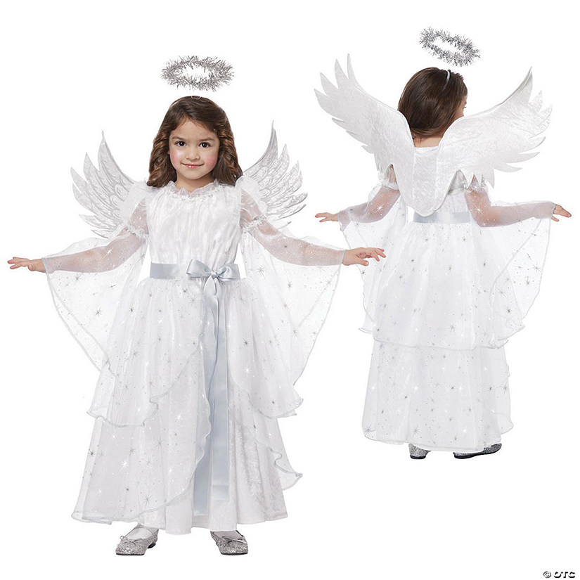 Toddler Girl's Starlight Angel Costume Image
