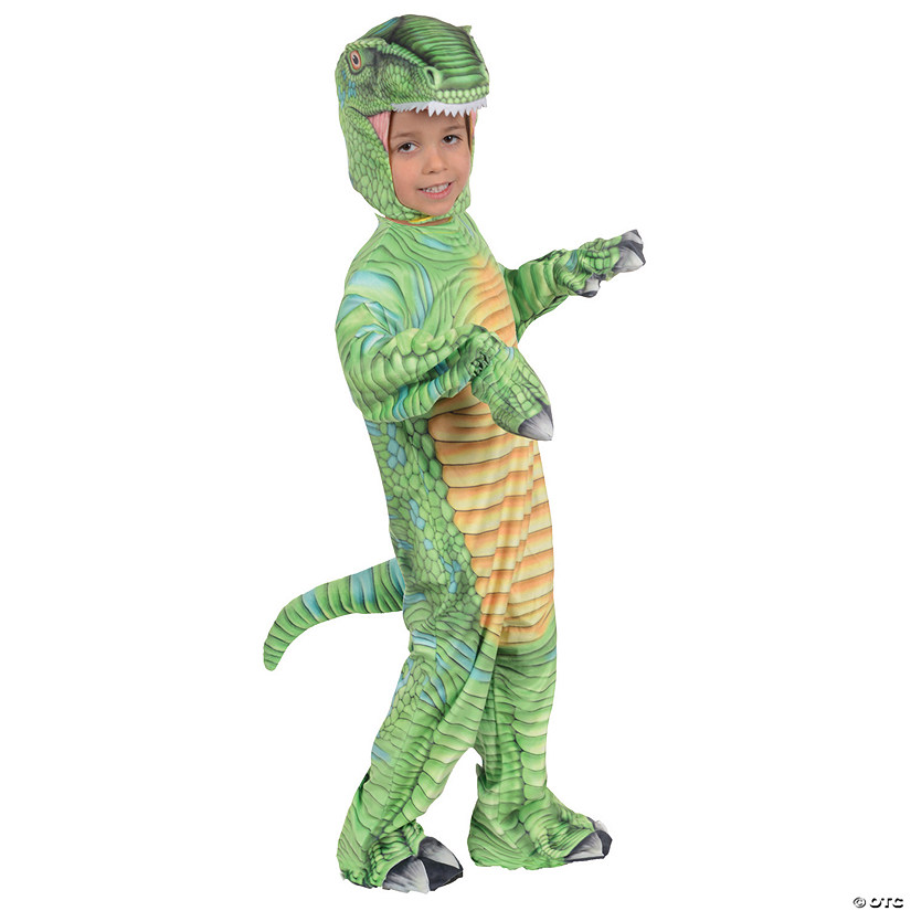 Toddler Green T-Rex Costume Image