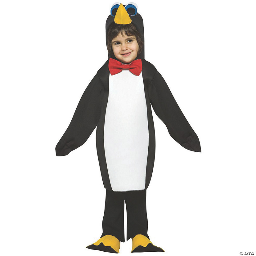 Toddler Lightweight Penguin Costume - 3T-4T Image