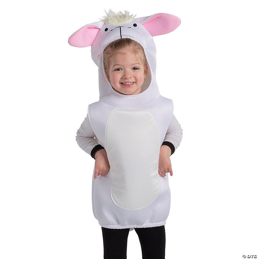 Toddler&#8217;s Lamb Polyester Nativity Costume - One Size Image