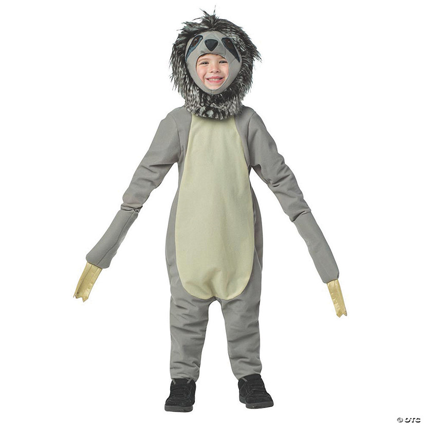 Toddler Sloth Halloween Costume - 3T - 4T Image