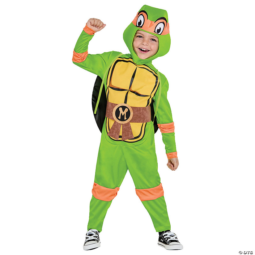 Toddler Teenage Mutant Nija Turtles Michelangelo Costume Image