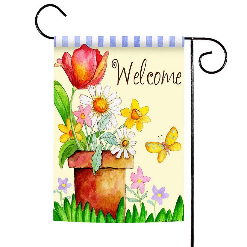 Buffalo Bills Welcome Home Decorative Garden Flag Double Sided Banner