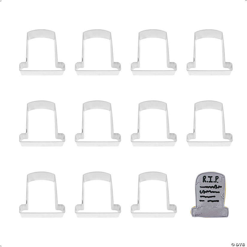 Tombstone 3" Cookie Cutters Image