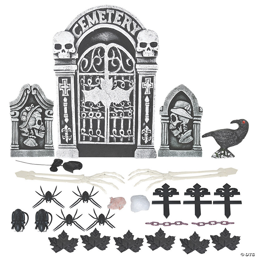 Tombstone Set Halloween Decorations Oriental Trading
