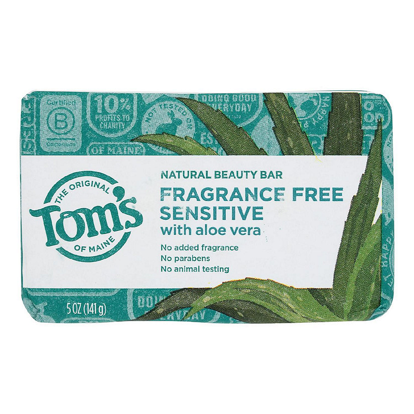 Tom's Of Maine - Beauty Bar Sensitive Fat Free - Case of 6 - 5 OZ Image