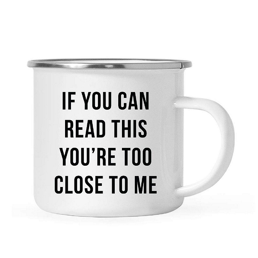 Too Close Back Up 11oz Campfire Mug Image