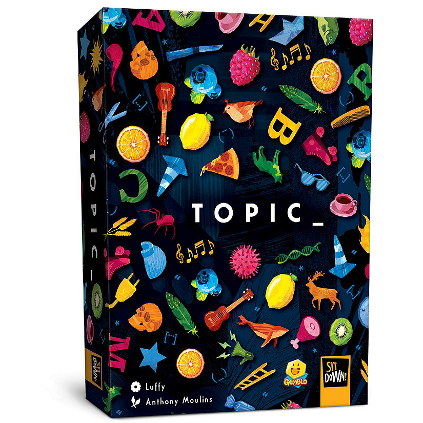 Topic_ - Card Game, Choatic Party Word Game 8+ Image