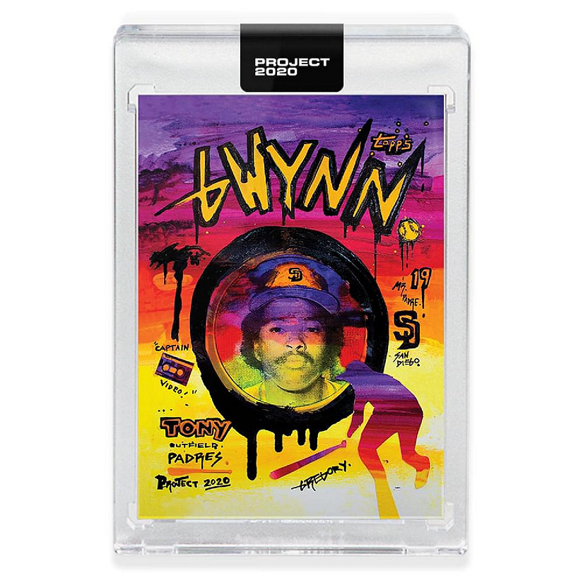 Topps PROJECT 2020 Card 135 - 1983 Tony Gwynn by Gregory Siff Image