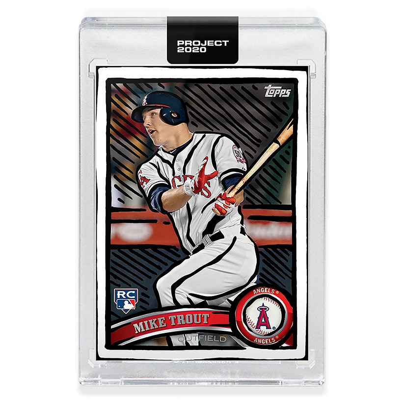 Topps PROJECT 2020 Card 207 - 2011 Mike Trout by Joshua Vides Image