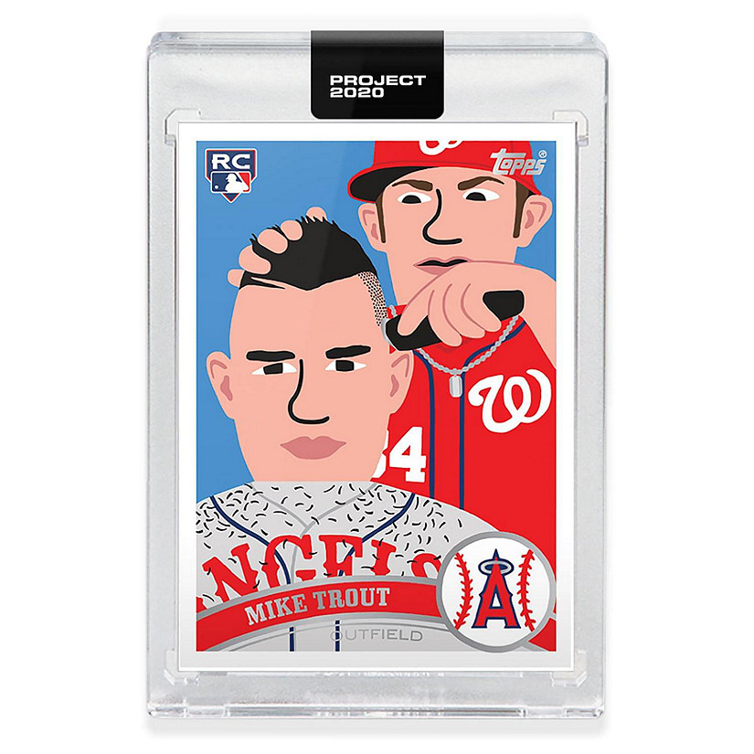 Topps PROJECT 2020 Card 260 - 2011 Mike Trout by Keith Shore Image