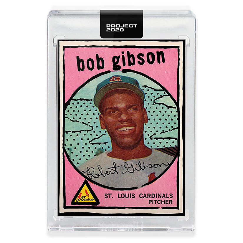 Topps PROJECT 2020 Card 361 - 1959 Bob Gibson by Joshua Vides Image