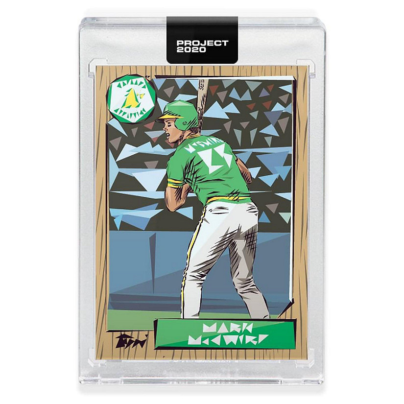 Topps PROJECT 2020 Card 60 - 1987 Mark McGwire by Naturel Image