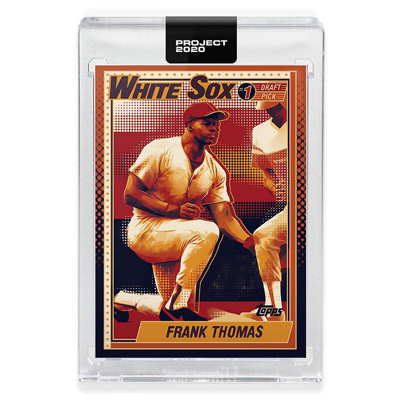 Topps PROJECT 2020 Card 83 - 1990 Frank Thomas by Matt Taylor Image