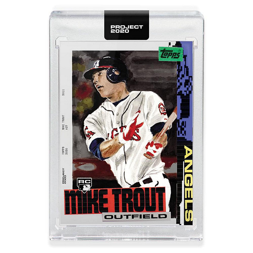 Topps PROJECT 2020 Card 85 - 2011 Mike Trout by Jacob Rochester Image
