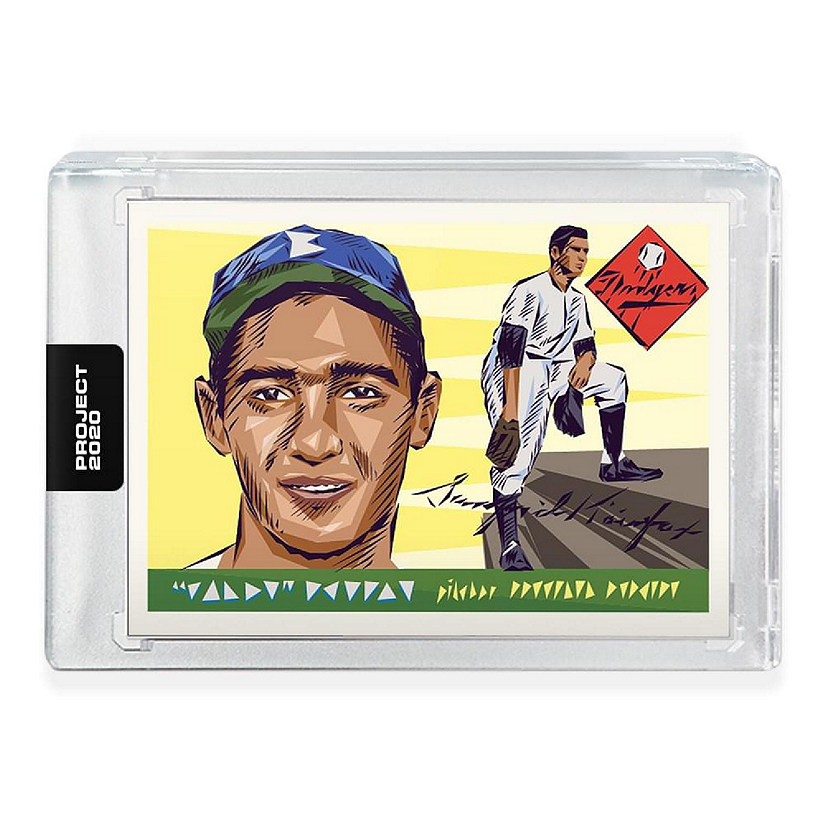 Topps PROJECT 2020 Card 89 - 1955 Sandy Koufax by Naturel Image