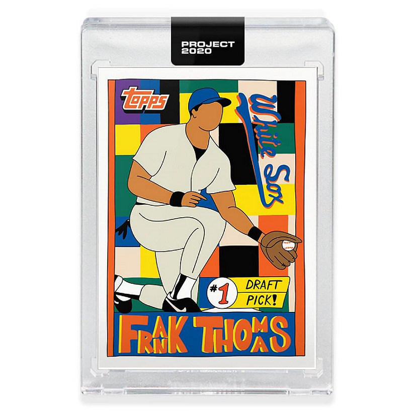 Topps PROJECT 2020 Card 96 - 1990 Frank Thomas by Fucci Image