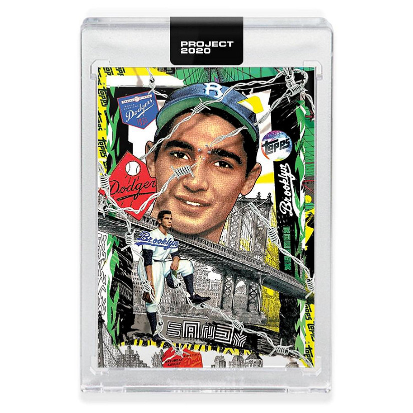 Topps PROJECT 2020 Card 99 - 1955 Sandy Koufax by Tyson Beck Image