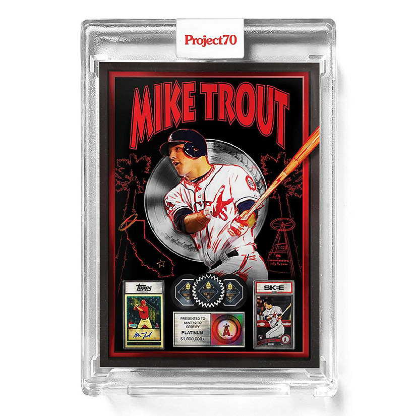 Topps Project70 Card 410  2011 Mike Trout by DJ Skee Image
