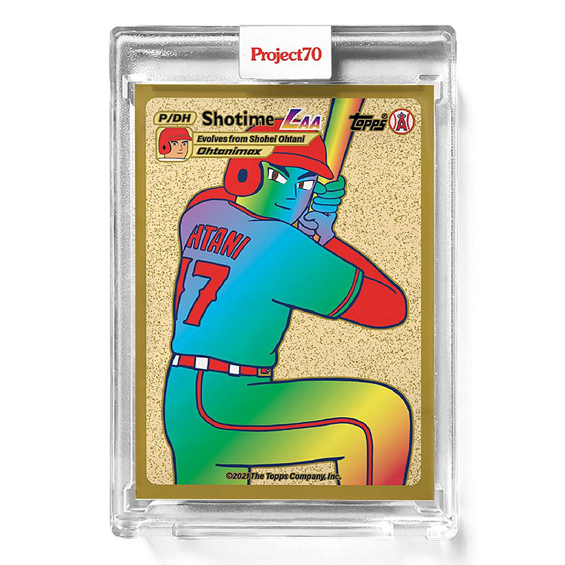 Topps Project70 Card 547  Shohei Ohtani by Keith Shore Image