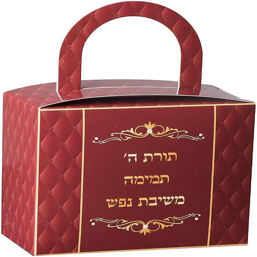 Torah Candy Boxes 36 Pack 4.5" X 3.75" X 2.25" Image