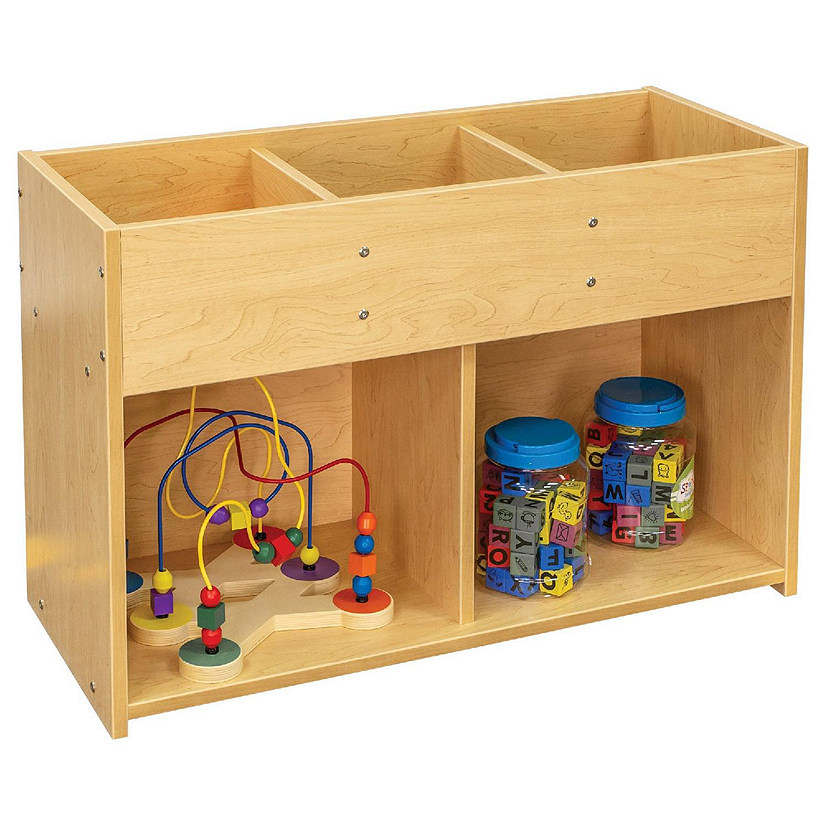 Tot Mate Book/Toy Storage, Ready-To-Assemble (Maple) Image