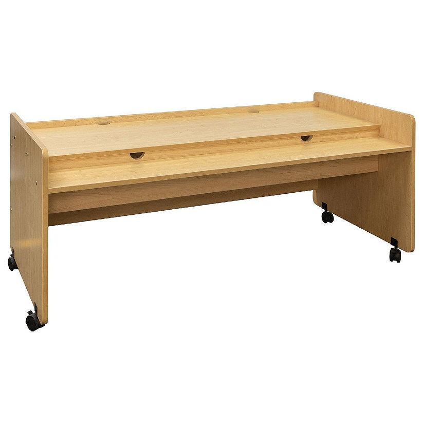 Tot Mate Mobile Desk, Ready-To-Assemble (Maple) Image