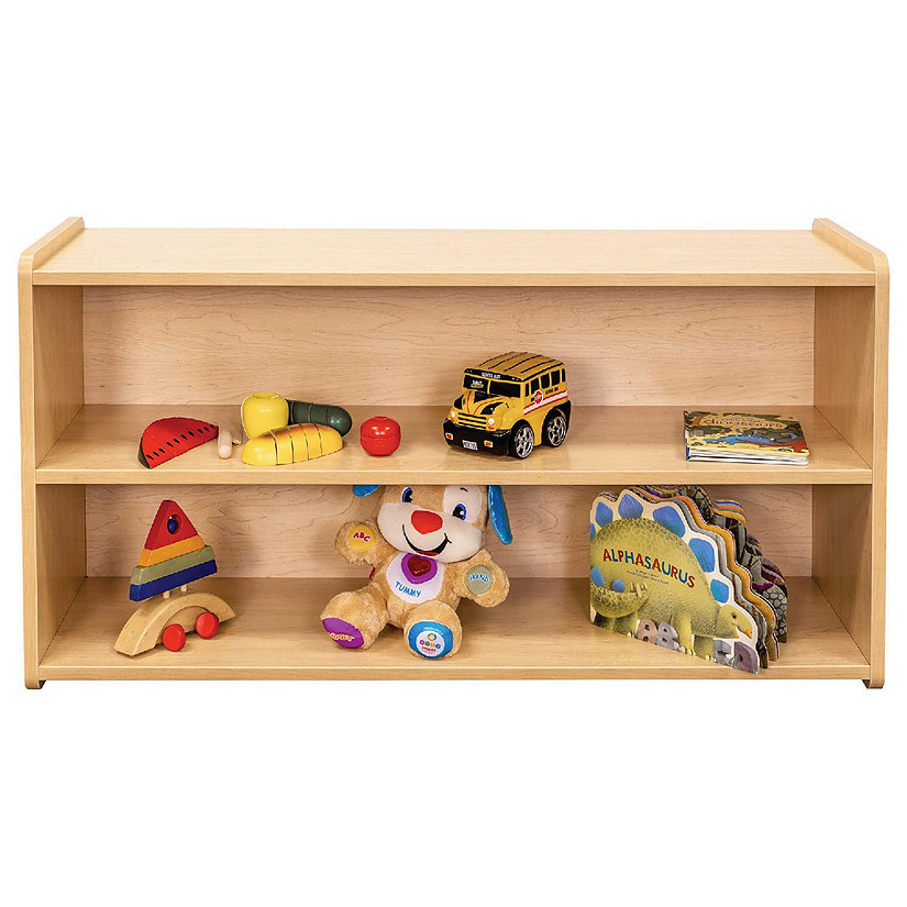 Tot Mate Toddler Shelf Storage, Assembled (Maple) Image
