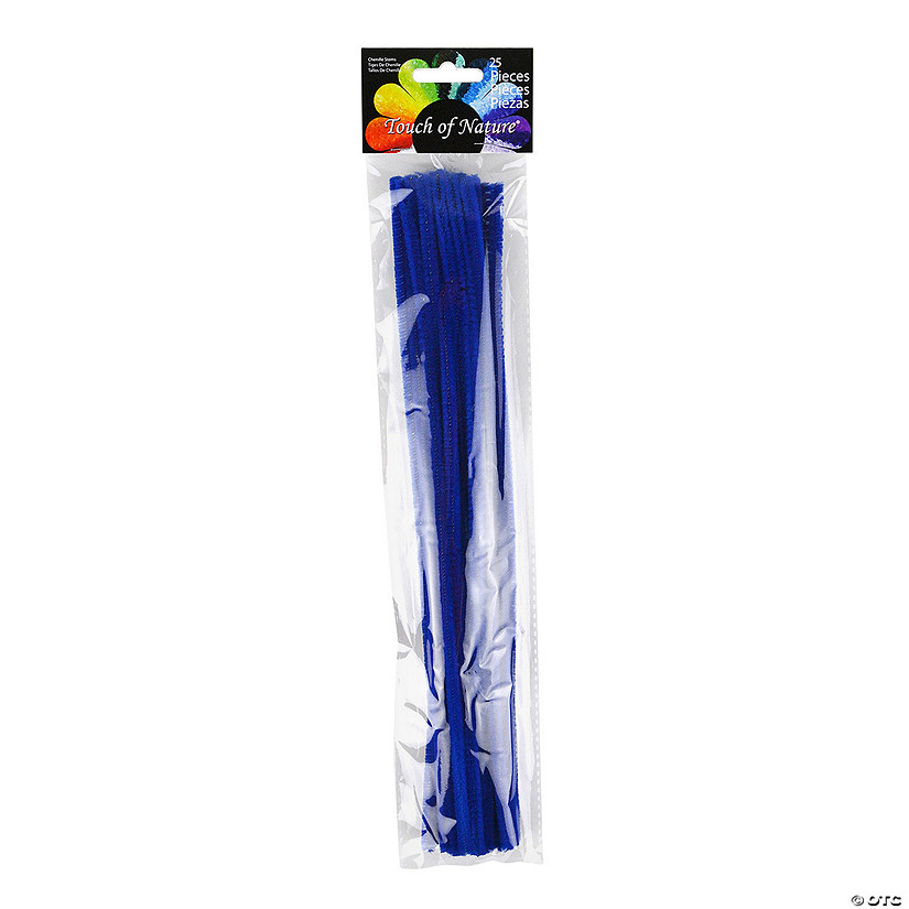 Touch of Nature<sup>&#174;</sup> Royal Blue Chenille Stems - 25 Pc. Image
