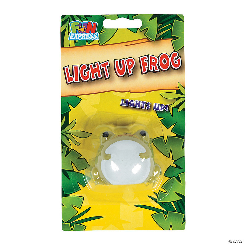 Touchable Light-Up Frog - 12 Pc. Image