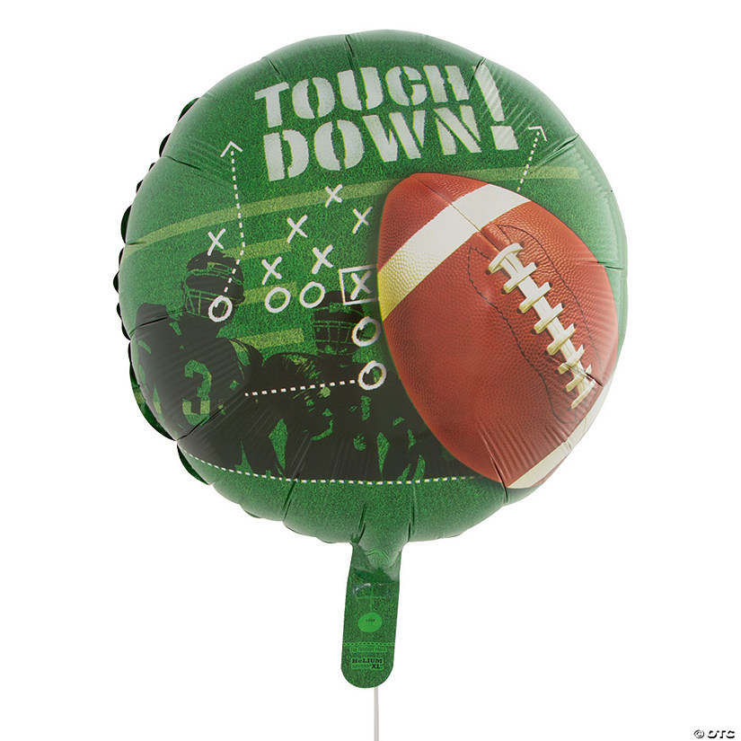 Touchdown Football Frenzy 18" Mylar Balloon Image