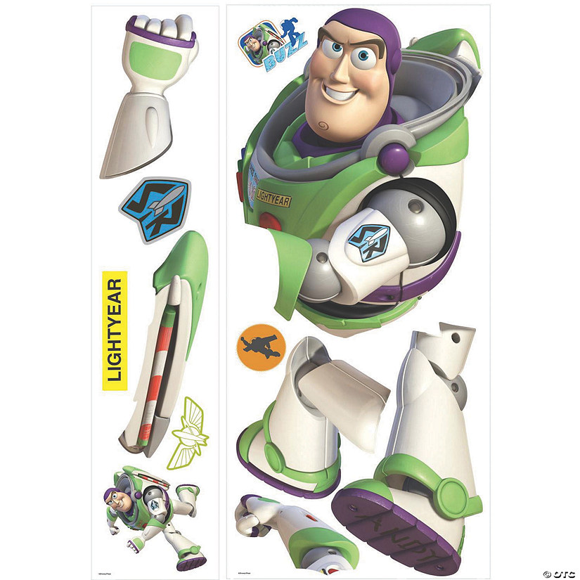 Toy Story Buzz Lightyear Giant Peel & Stick  Decal Image