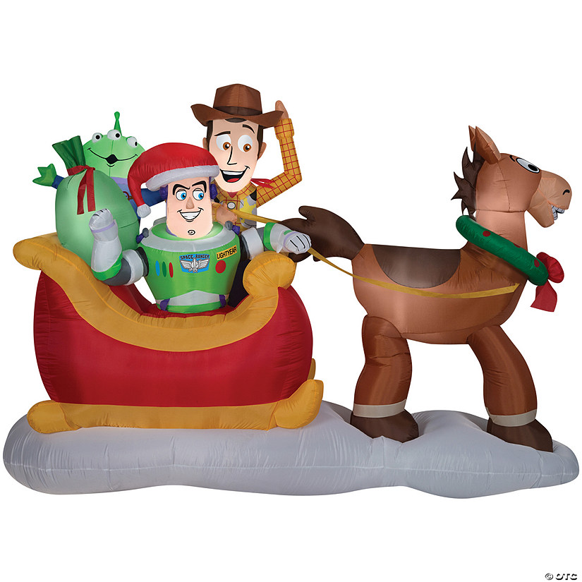 Toy Story With Sleigh Airblown Image
