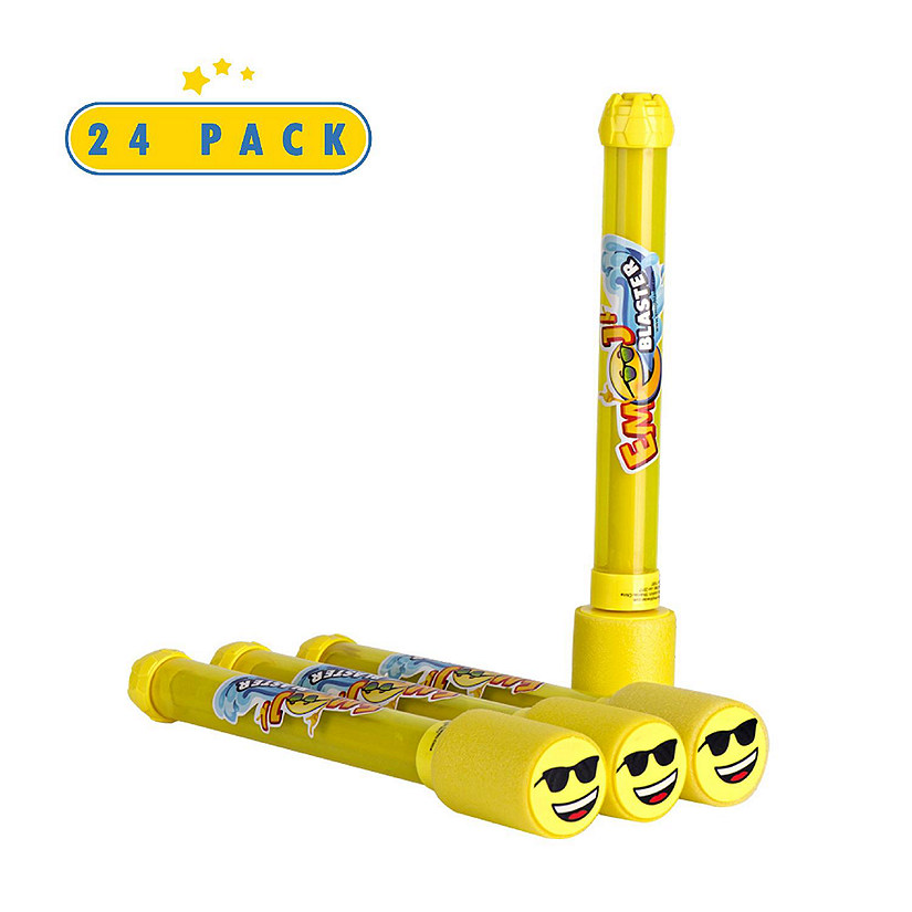 Toyrifik Emoji Blaster Water Guns for Kids - 24 Pack Image