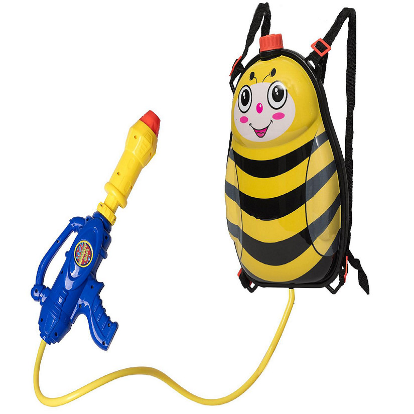 Toyrifik Water Gun Backpack for Kids - Water Shooter with Tank Bumble Bee Toys Image