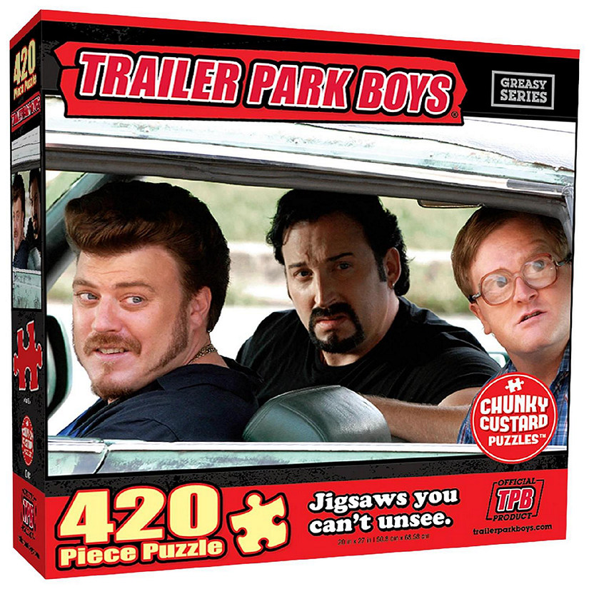 Trailer Park Boys Chrysler 420pc Ricky Julian Bubbles Jigsaw Chunky