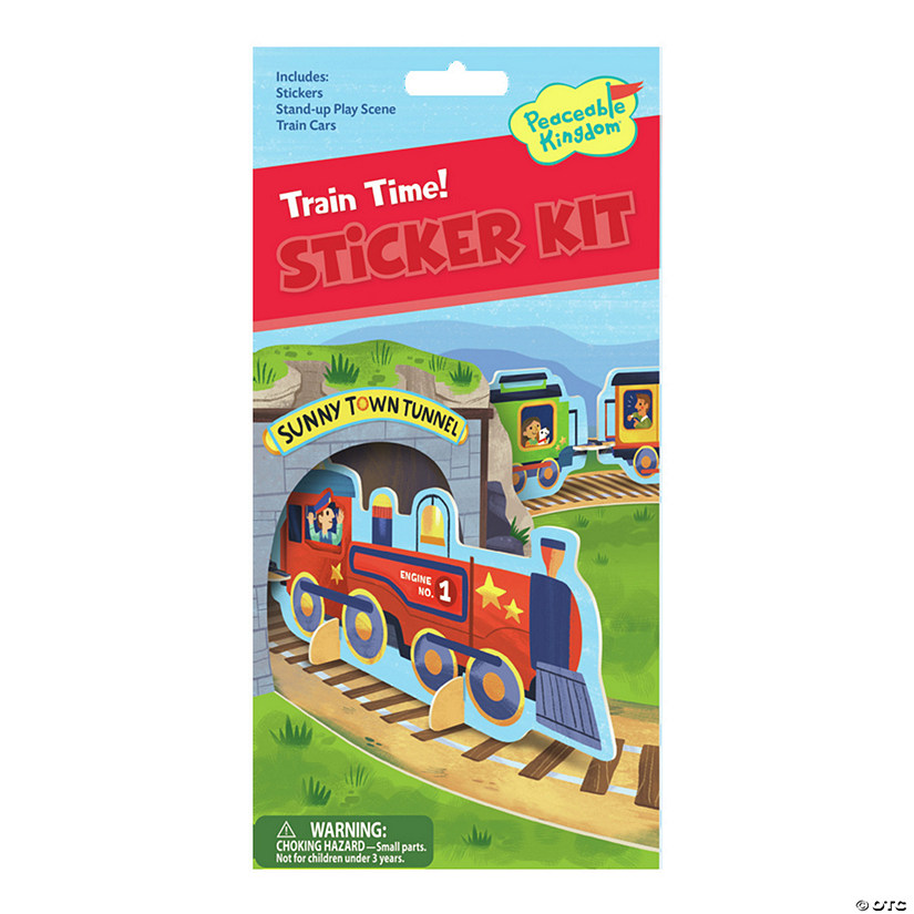 Train Time Quick Sticker Kit Image